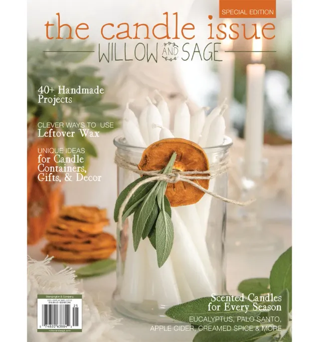 Stampington The Candle Issue Volume 3 blad lysstøping duftlys
