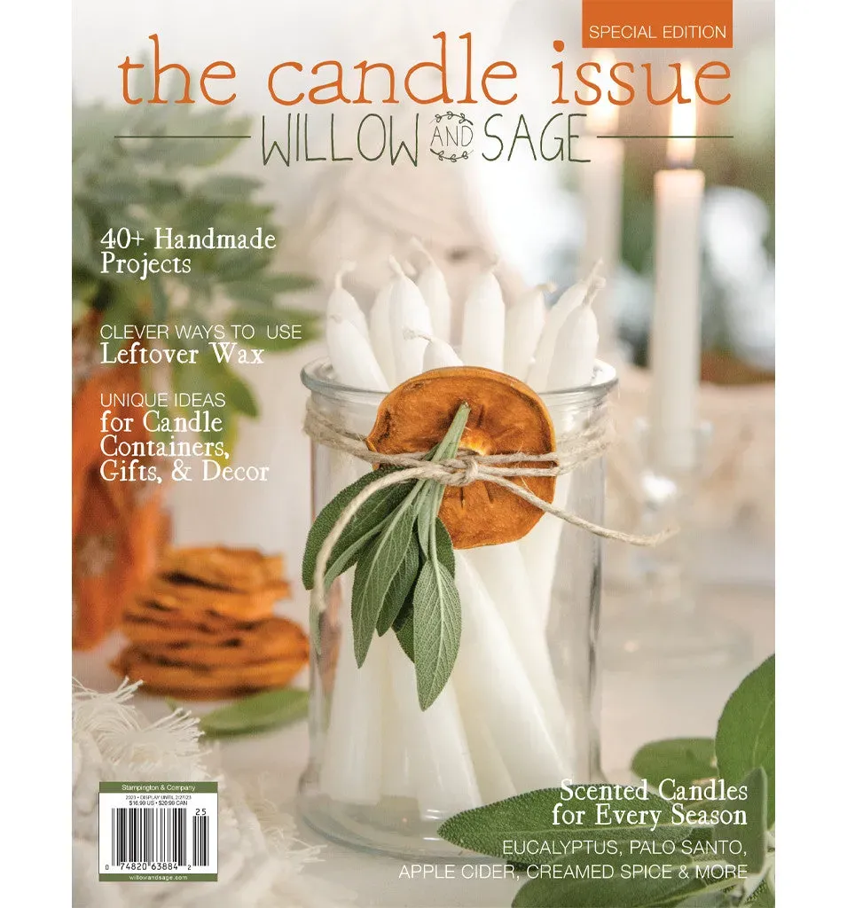 Stampington The Candle Issue Volume 3 blad lysstøping duftlys