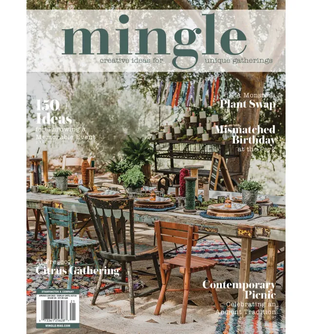 Stampington Mingle Spring 2022 blad 144 sider festideer