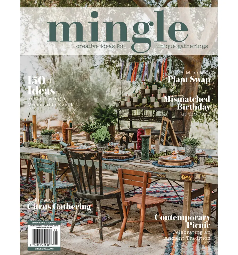 Stampington Mingle Spring 2022 blad 144 sider festideer
