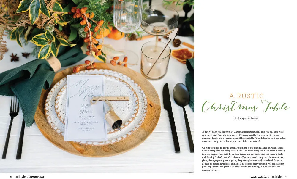 Mingle Autumn 2025 blad pdf-utgave selskap
