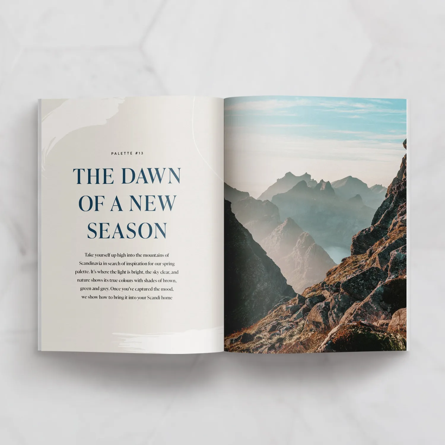 Simply Scandi Vol 13 Spring 2024 blad vårnummer