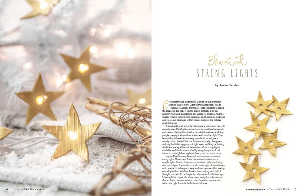 Stampington A Somerset Holiday 16 blad digital julegaver