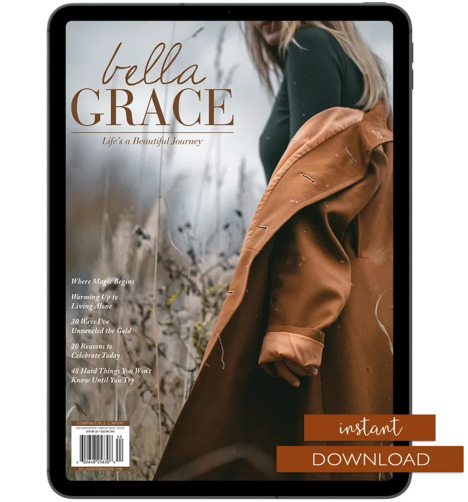 Stampington Bella Grace blad Issue 42 nedlasting rolig lesning