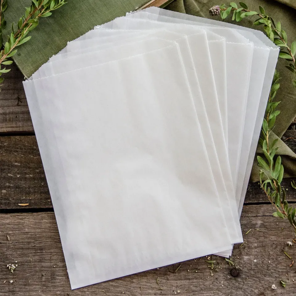 Stampington Glassine Sleeves 20-pakning konvolutter transparent