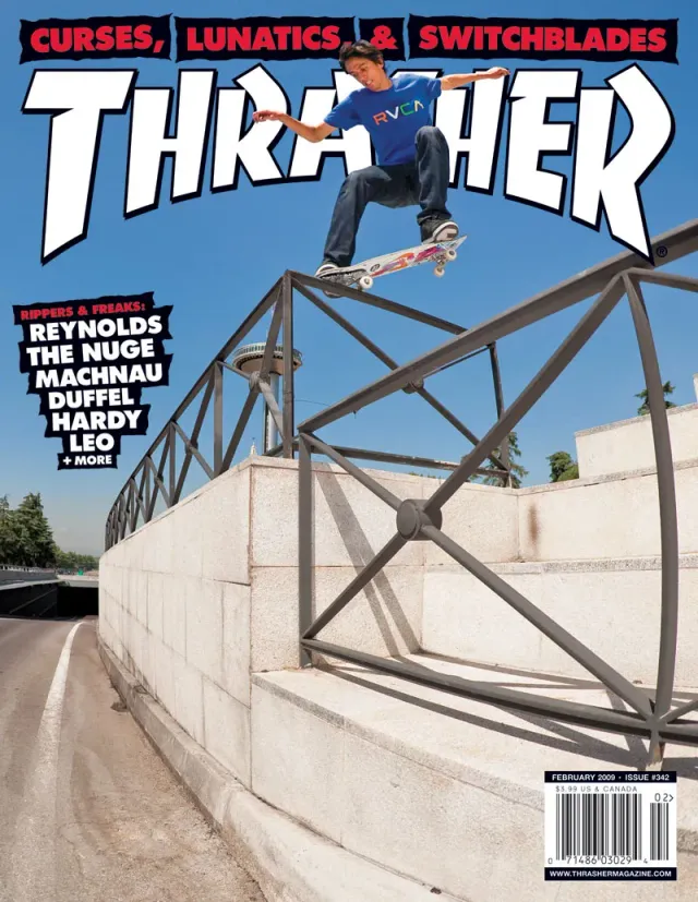 Thrasher februar 2009 blad løsnummer