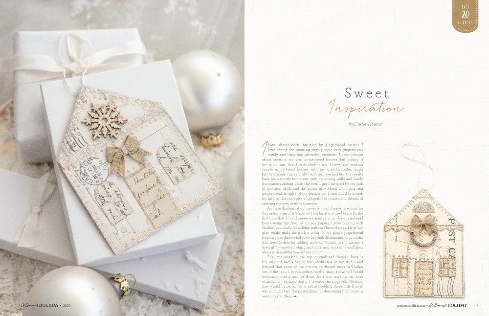 A Somerset Holiday Volume 14 digitalt blad jul