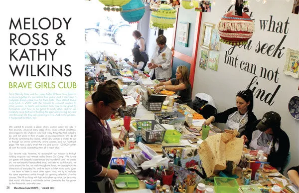 Stampington Where Women Create Business Summer 2013 blad