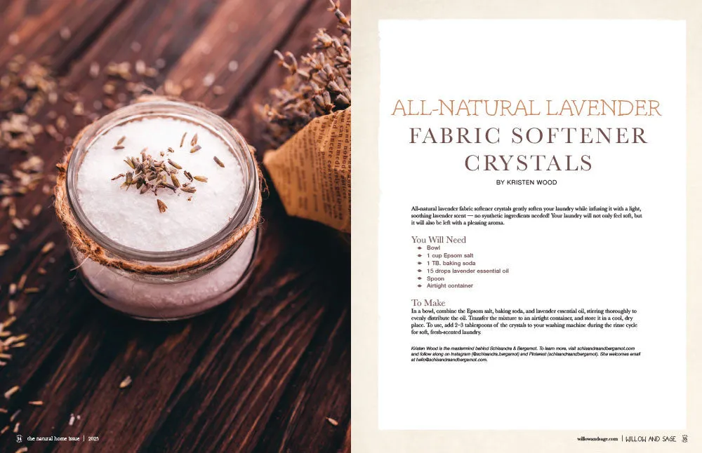 Stampington Natural Home Vol 6 blad pdf-oppskrifter