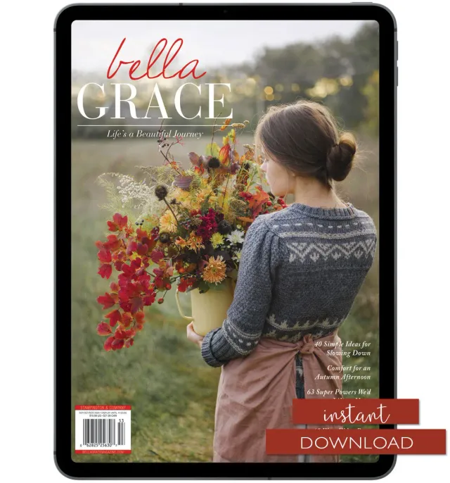Stampington Bella Grace Issue 25 blad PDF 160 sider