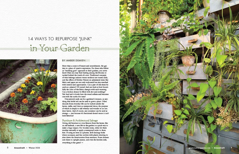 Stampington GreenCraft vinter 2026 blad nedlasting PDF
