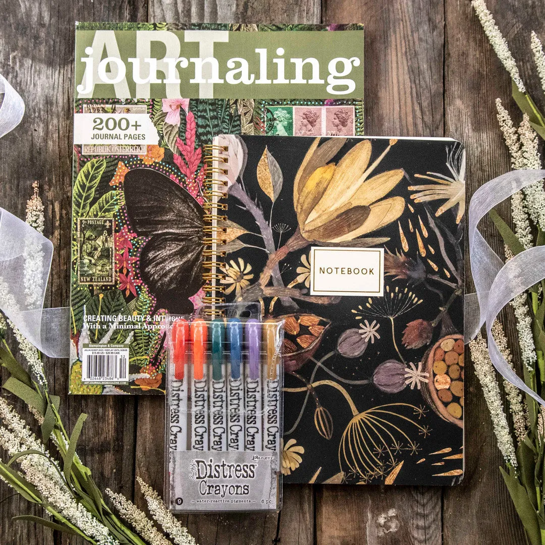 Stampington Summer Nights Art Journaling Bundle pakke fargestifter
