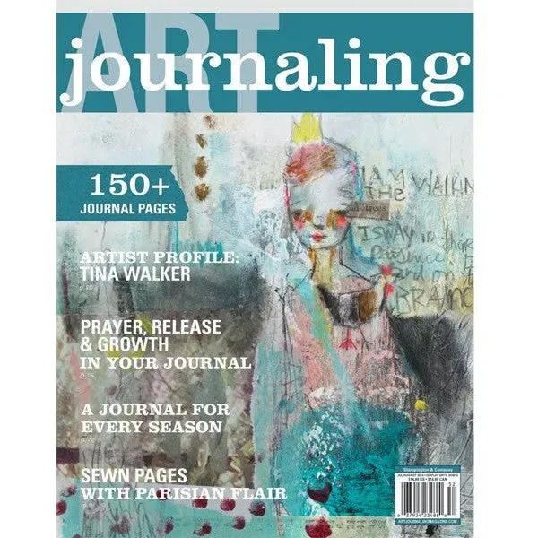 Stampington Art Journaling Winter 2016 digitalutgave mixed media