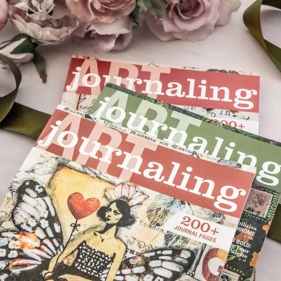 Stampington Art Journaling Bundle 3 blad kreativ pakke