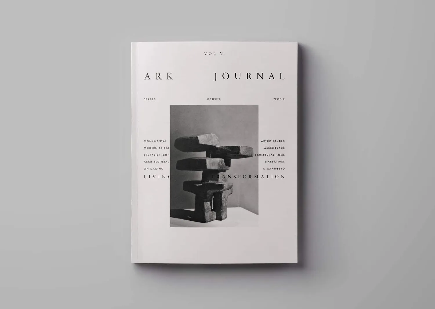 Ark Journal Volume VI blad høst/vinter 2021 interiør