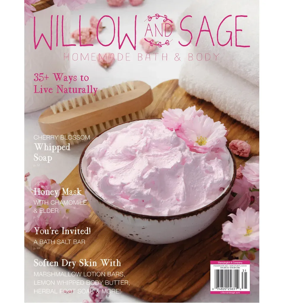 Stampington Willow and Sage Spring 2023 blad pdf hudpleie
