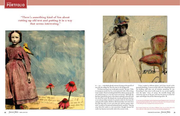 Stampington Somerset Studio May/Jun 2014 blad digital