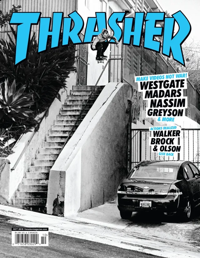Thrasher oktober 2018 blad løsnummer