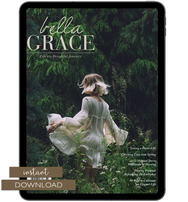 Stampington Bella Grace Issue 47 e-magasin vårglede