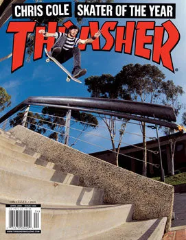 Thrasher April 2006 Issue SOTY Chris Cole blad