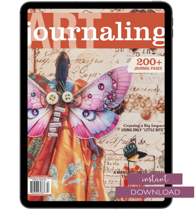 Stampington Art Journaling Autumn 2025 e-blad PDF