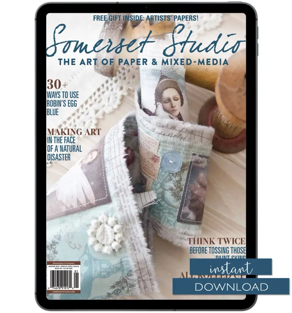 Stampington Somerset Studio Jan/Feb 2018 blad digitalutgave pdf