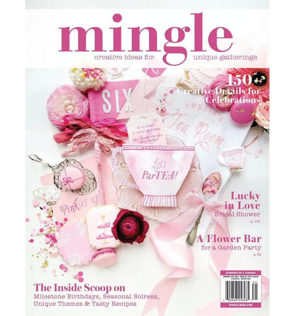 Stampington Mingle Spring 2024 blad 144 sider fest
