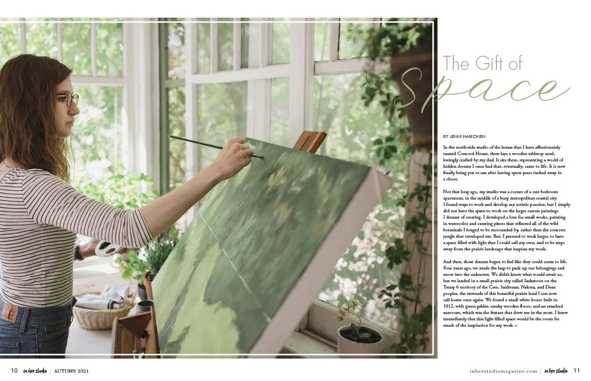 Stampington In Her Studio Autumn 2021 blad pdf 160 sider