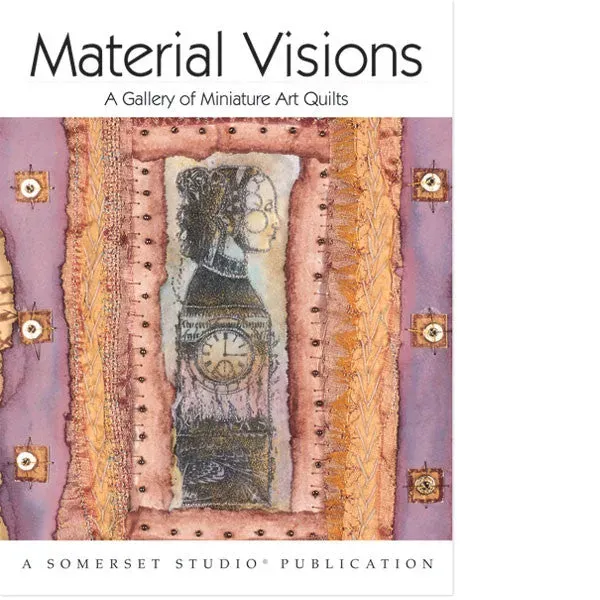 Stampington Material Visions bok miniature quilts 144 sider