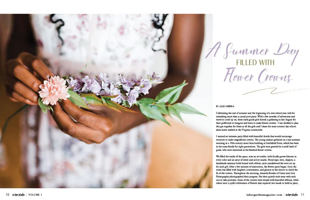 Stampington In Her Garden Volume 1 blad digital utgave
