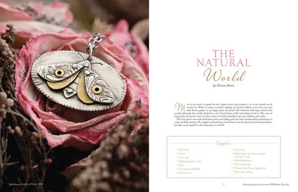 Stampington Belle Armoire Jewelry Winter 2020 blad PDF 144 sider