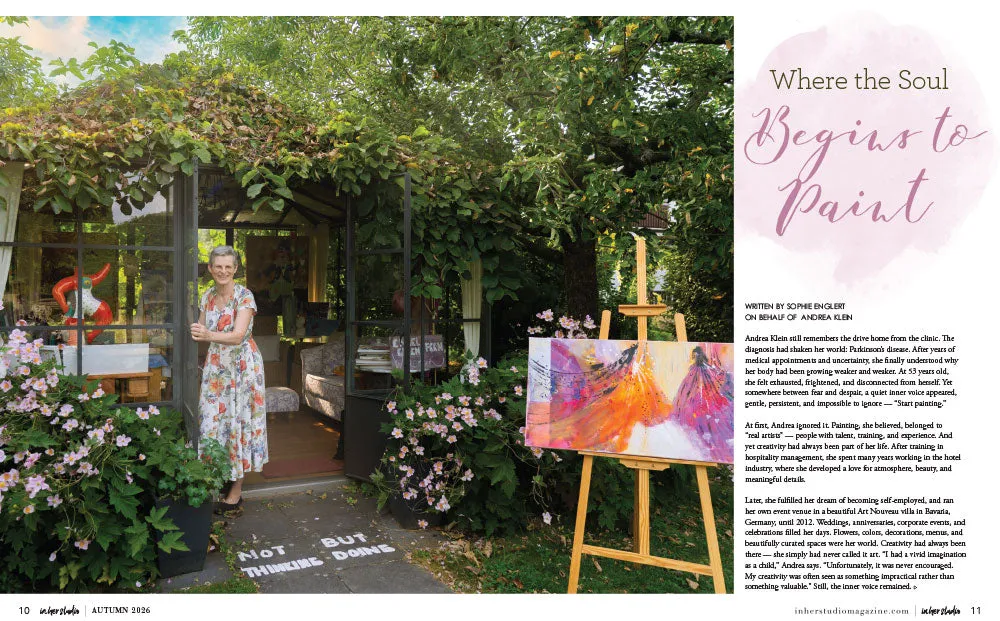 Stampington In Her Studio Autumn 2026 blad 160 sider