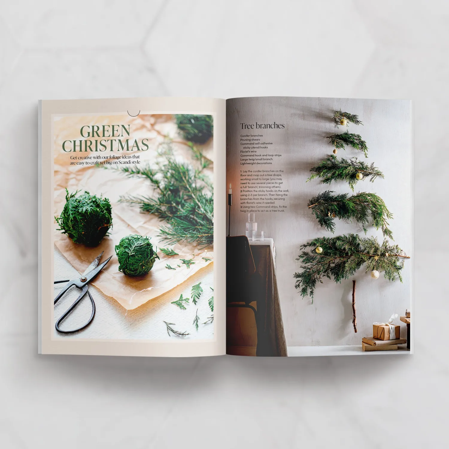 Simply Scandi Christmas Special 2024 blad papir jul