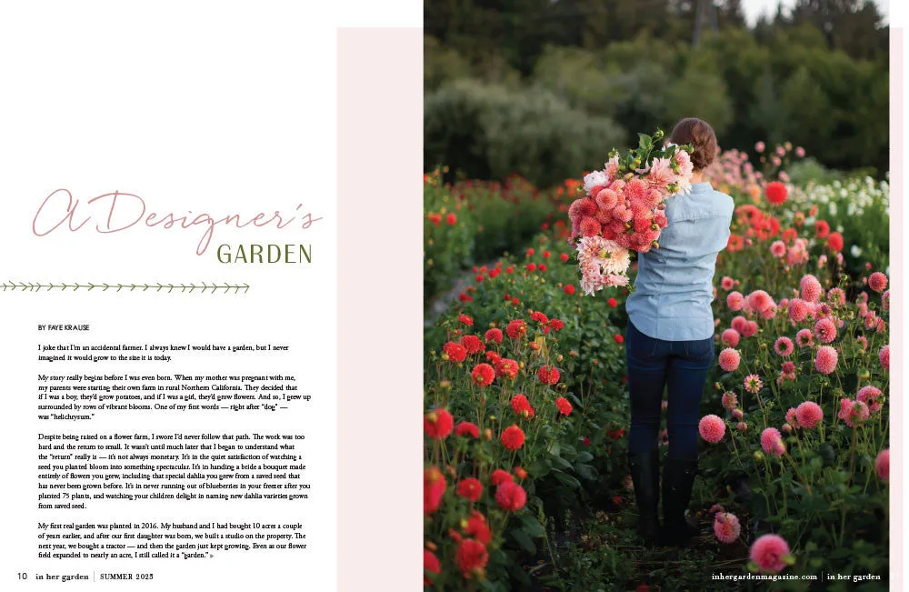 Stampington In Her Garden Summer 2025 blad pdf