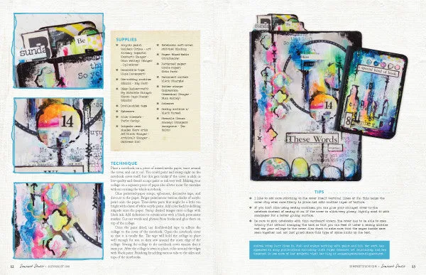 Stampington Somerset Studio Jul Aug 2018 e-blad PDF papir