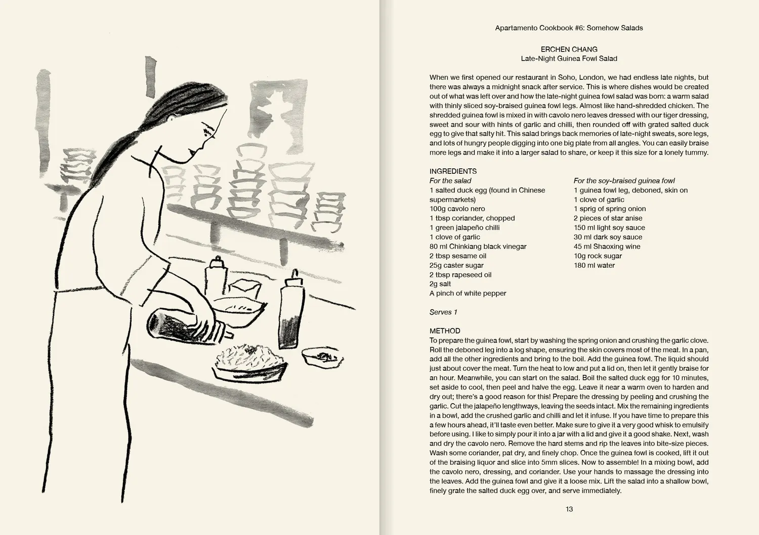 Apartamento Cookbook #6 Somehow Salads kokebok
