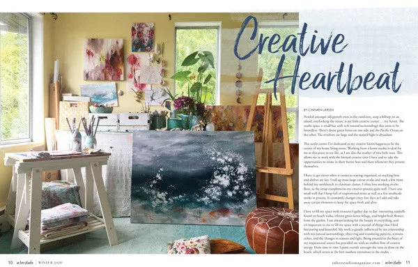 Stampington In Her Studio Winter 2020 blad digital atelier