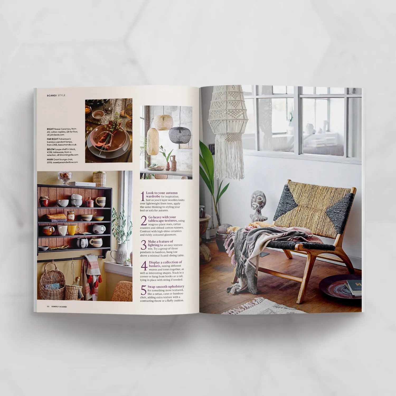 Simply Scandi Vol 7 Autumn 2022 blad høstnummer