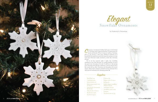 Stampington A Somerset Holiday 13 e-blad PDF-nedlasting jul