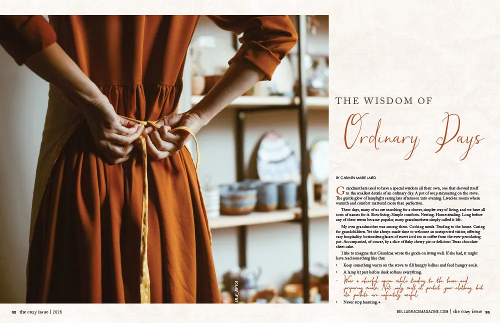 Stampington The Cozy Issue Volume 9 blad enkeltutgave – hygge