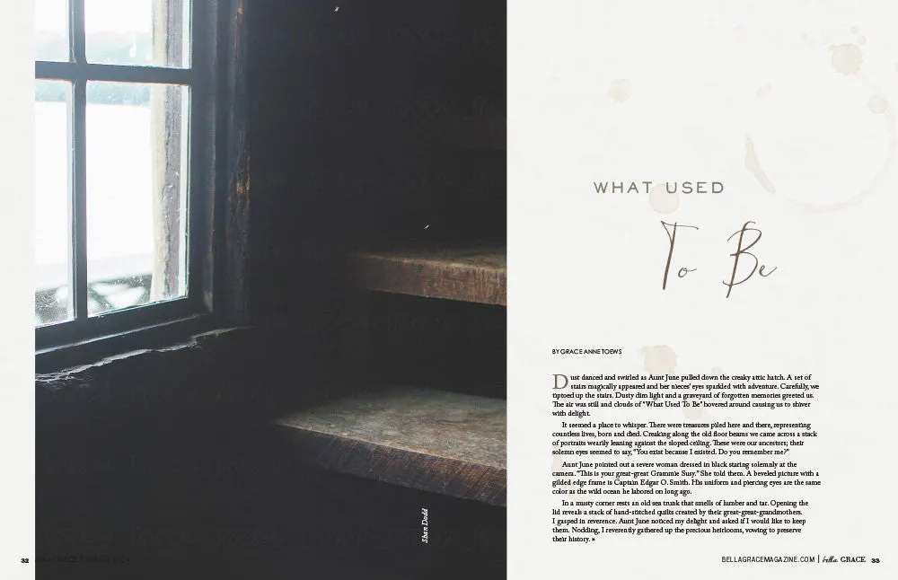 Bella Grace Issue 38 blad PDF-nedlasting vinter