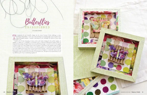 Stampington Somerset Studio Autumn 2019 blad digital mixed media