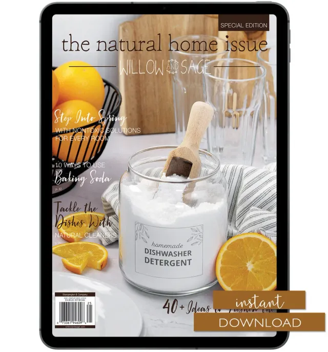 Stampington Natural Home Vol 3 blad digital naturlig hjem