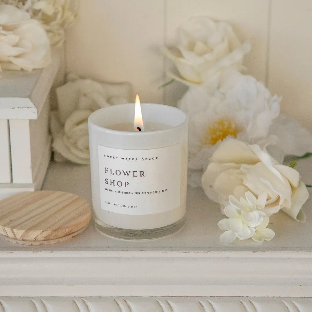 Sweet Water Decor Flower Shop soyalys 11 oz jasmin