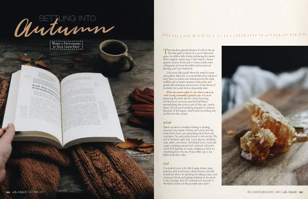 Stampington Bella Grace Issue 13 blad digital høst