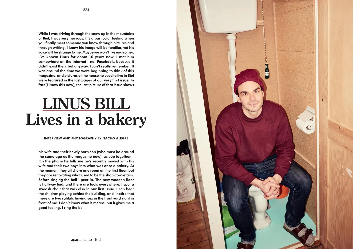 Apartamento Magazine Issue #15 blad engelsk utgave