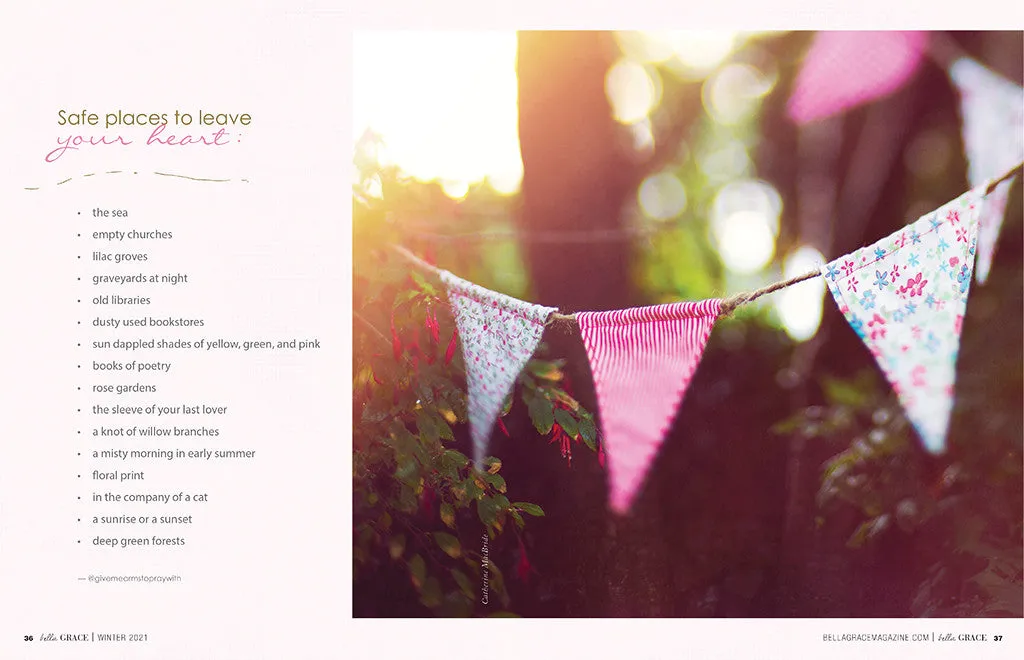 Bella Grace Book of Lists Volume 1 e-blad PDF inspirasjon