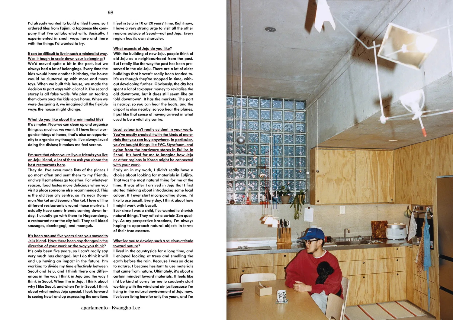 Apartamento Magazine Issue 37 magasin interiør