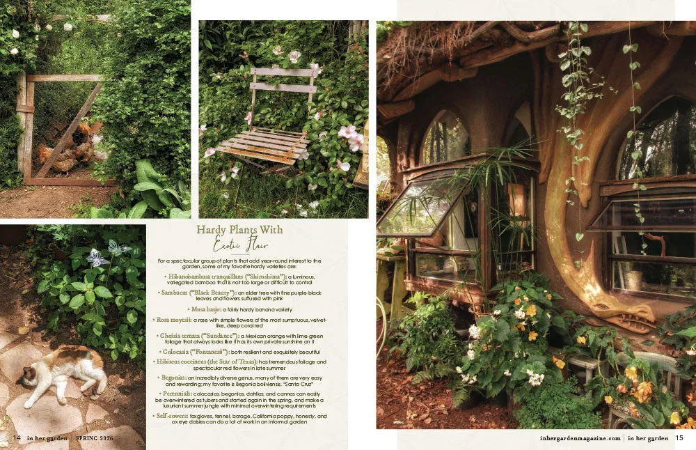 Stampington In Her Garden Spring 2026 blad hageliv