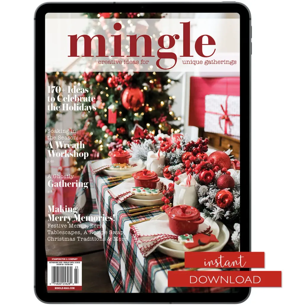 Stampington Mingle Autumn 2022 blad PDF-utgave høstfest